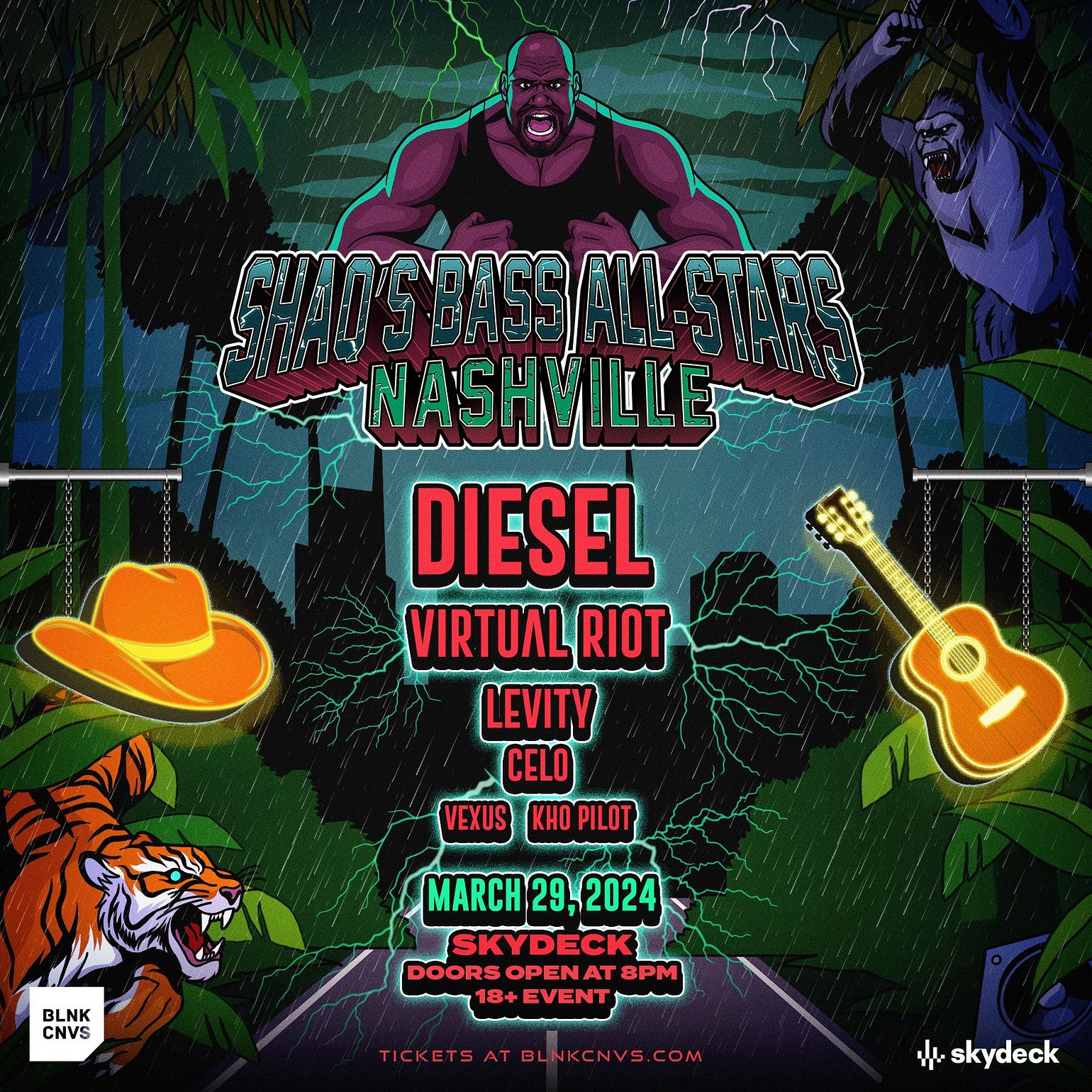 SHAQS BASS ALL-STARS 2024